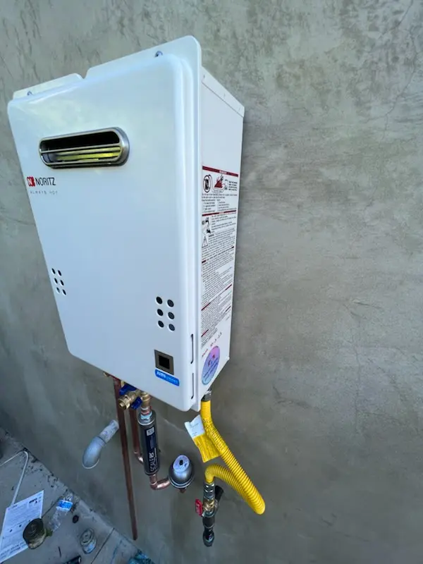 Tankless water heater installation for Maple Hills homes